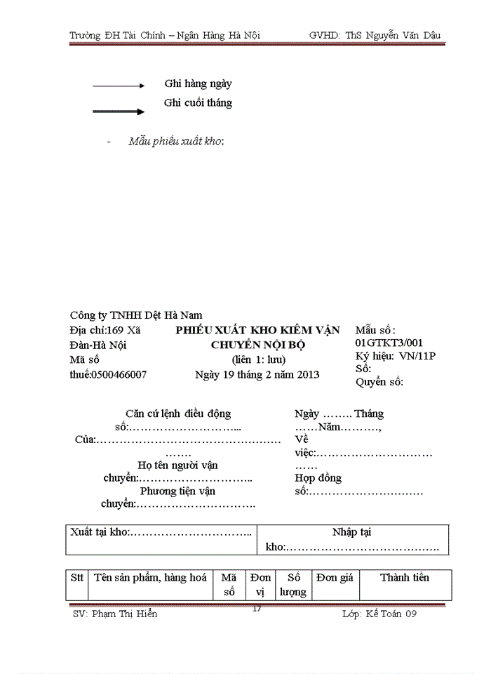 image for page Báo cáo thực tập tổng hợp tại Công ty Trách nhiệm hữu hạn dệt Hà Nam