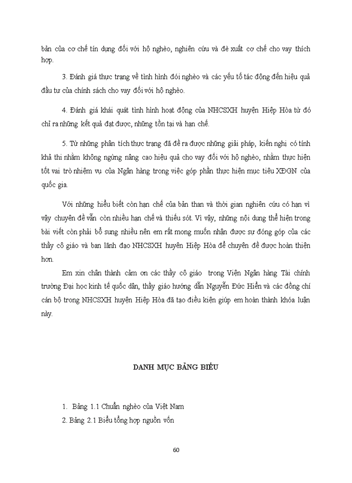 image for page Nâng cao hiệu quả cho vay đối với hộ nghèo tại Phòng giao dịch Ngân hàng chính sách xã hội huyện Hiệp Hòa tỉnh Bắc Giang