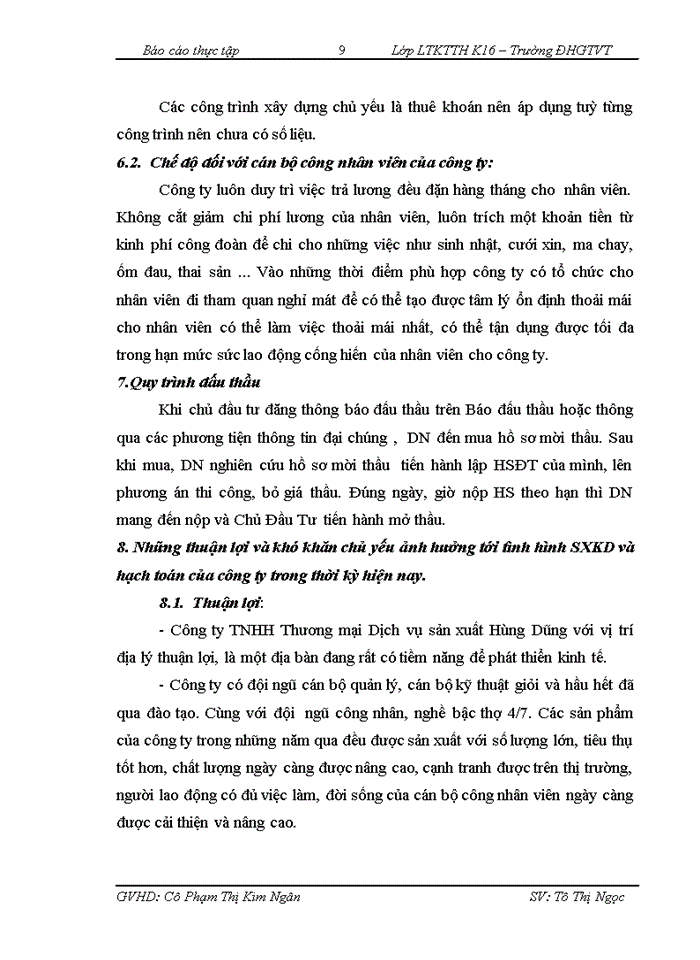 image for page Công tác Tổ chức kế toán Công ty Trách nhiệm hữu hạn Thương mại Dịch vụ sản xuất Hùng Dũng