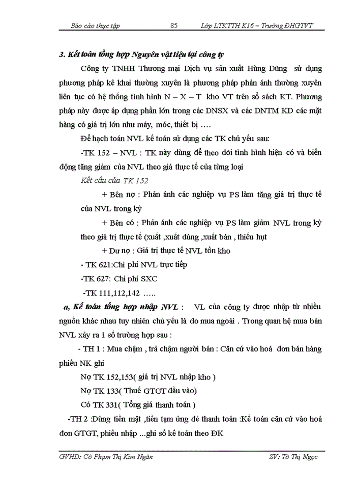 image for page Công tác Tổ chức kế toán Công ty Trách nhiệm hữu hạn Thương mại Dịch vụ sản xuất Hùng Dũng