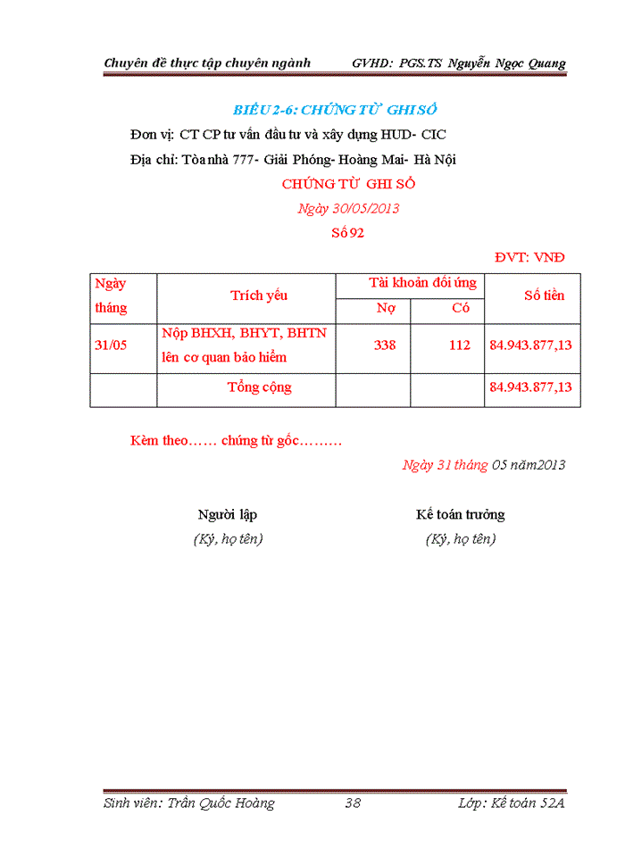 image for page Hoàn thiện kế toán tiền lương và các khoản trích theo lương tại Công ty Cổ phần tư vấn đầu tư và xây dựng HUD CIC