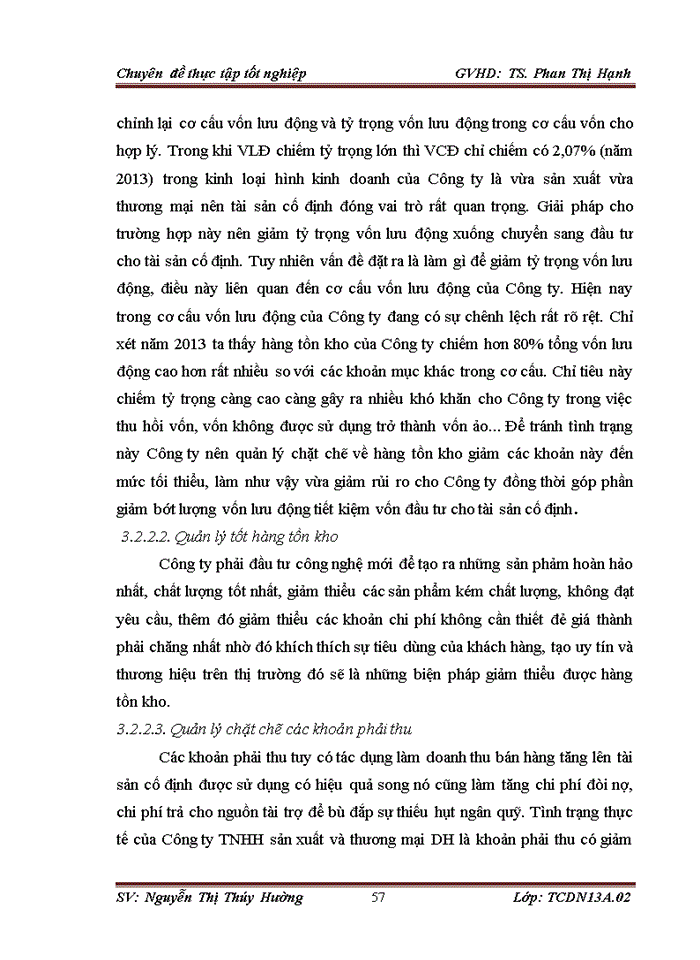 image for page Một số giải pháp nâng cao hiệu quả sử dụng vốn tại Công ty Trách nhiệm hữu hạn sản xuất và thương mại DH