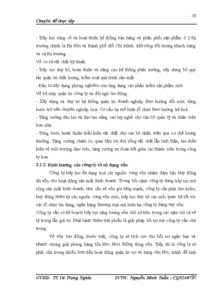 image for page Nâng cao hiệu quả sử dụng vốn tại Công ty Trách nhiệm hữu hạn Kỹ Thương HT Việt Nam