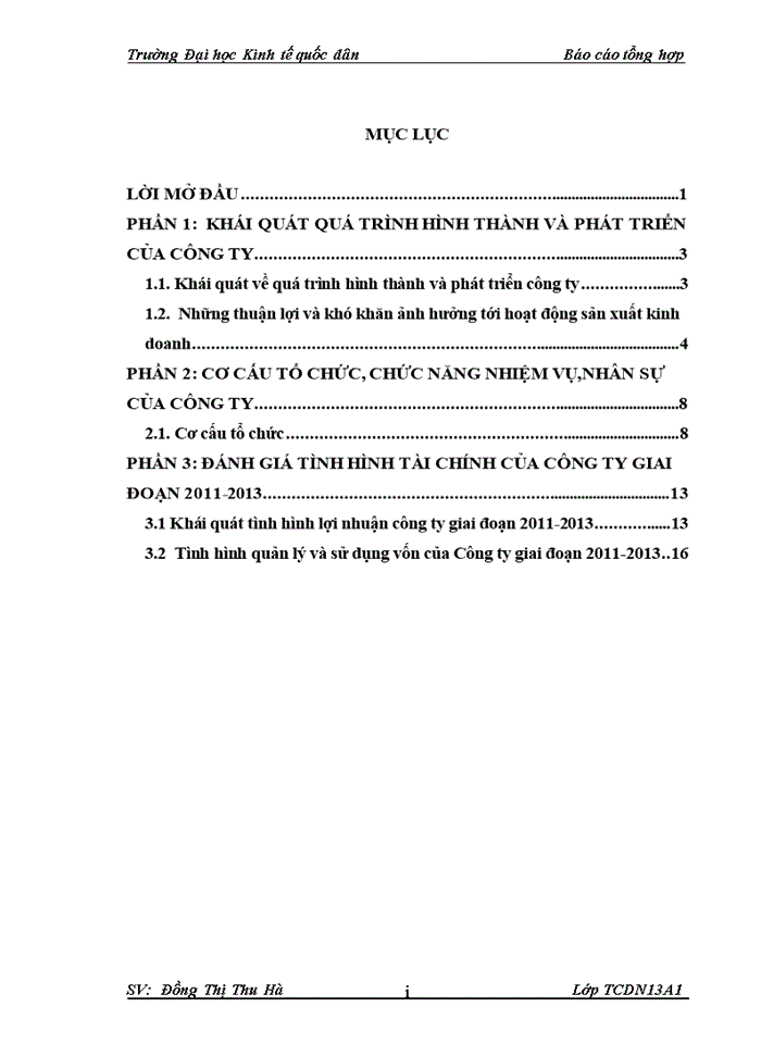 image for page Báo cáo Công ty Trách nhiệm hữu hạn sản xuất và thương mại Mạnh Hùng