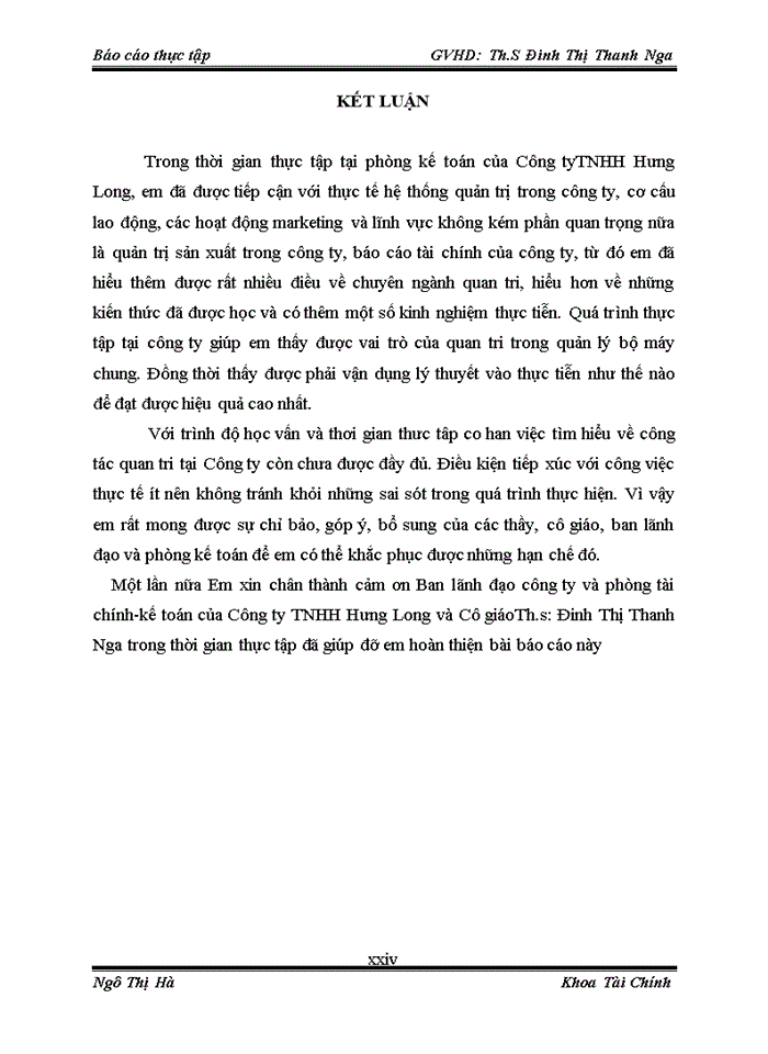 image for page Báo cáo Công ty Trách nhiệm hữu hạn Hưng Long