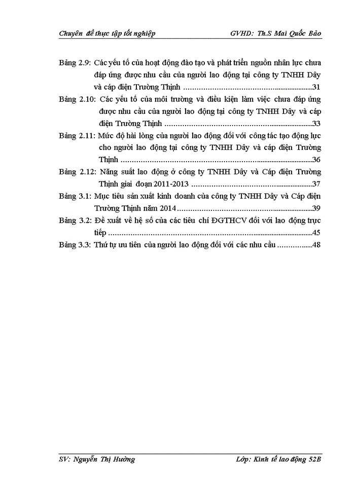 image for page Hoàn thiện công tác tạo động lực cho người lao động tại công ty Trách nhiệm hữu hạn Dây và cáp điện Trường Thịnh