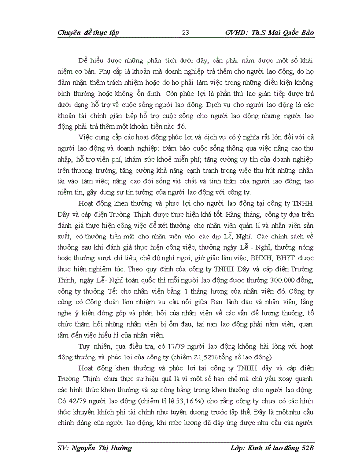 image for page Hoàn thiện công tác tạo động lực cho người lao động tại công ty Trách nhiệm hữu hạn Dây và cáp điện Trường Thịnh