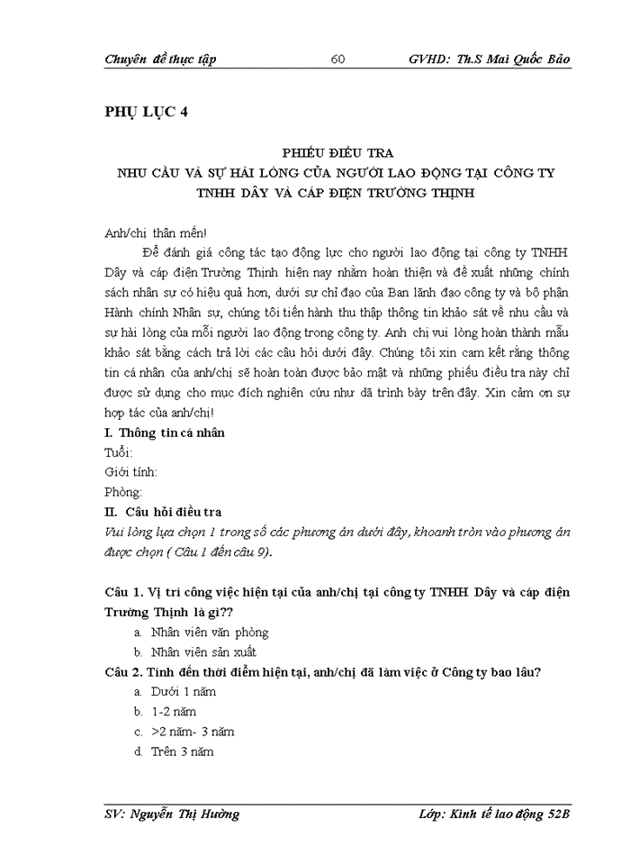 image for page Hoàn thiện công tác tạo động lực cho người lao động tại công ty Trách nhiệm hữu hạn Dây và cáp điện Trường Thịnh