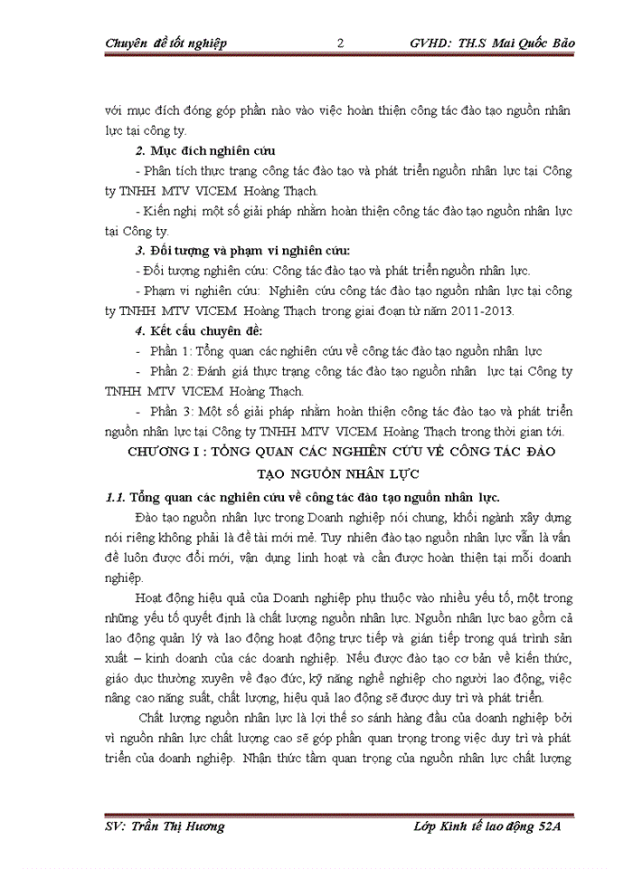 image for page Hoàn thiện công tác đào tạo nguồn nhân lực tại Công ty Trách nhiệm hữu hạn Một thành viên VICEM Hoàng Thạch giai đoạn năm 2011-2013