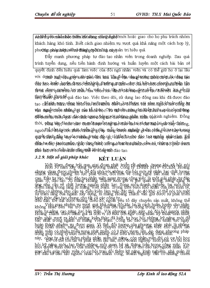 image for page Hoàn thiện công tác đào tạo nguồn nhân lực tại Công ty Trách nhiệm hữu hạn Một thành viên VICEM Hoàng Thạch giai đoạn năm 2011-2013
