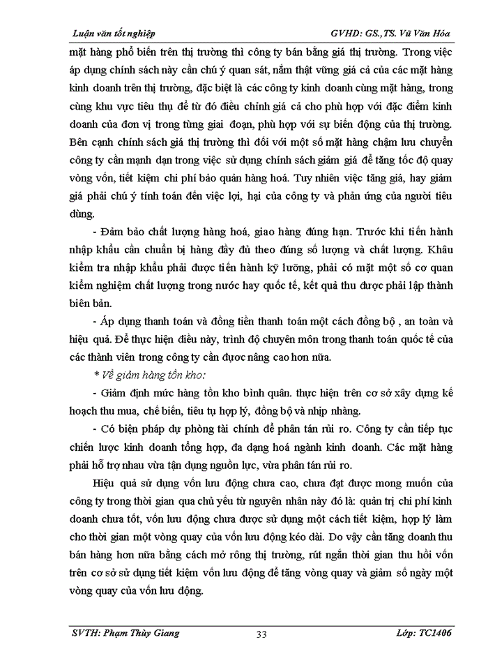 image for page Một số giải pháp nâng cao hiệu quả sử dụng vốn lưu động tại Công ty Cổ phần Thương mại và Phát triển Công nghệ Hoàng Việt