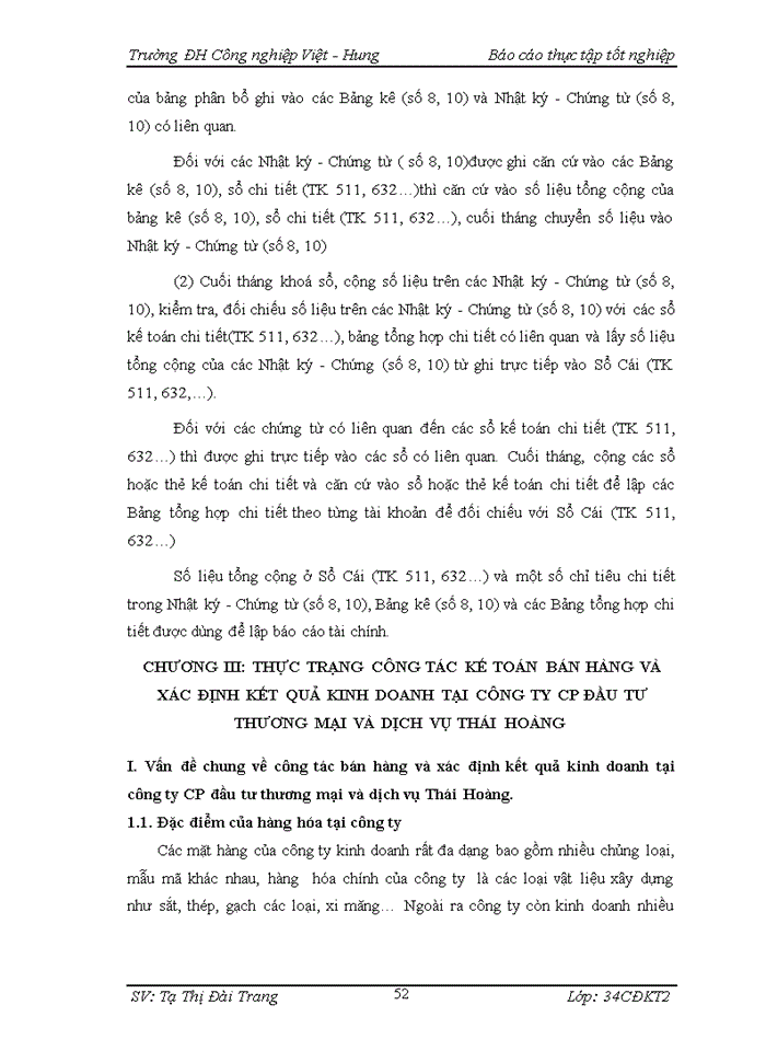 image for page THS Kế toán bán hàng và xác định kết quả kinh doanh tại Công ty cổ phần đầu tư thương mại và dịch vụ Thái Hoàng