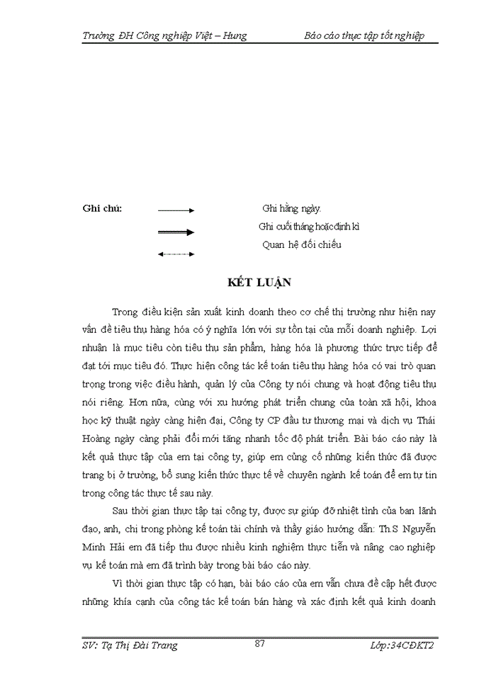 image for page THS Kế toán bán hàng và xác định kết quả kinh doanh tại Công ty cổ phần đầu tư thương mại và dịch vụ Thái Hoàng