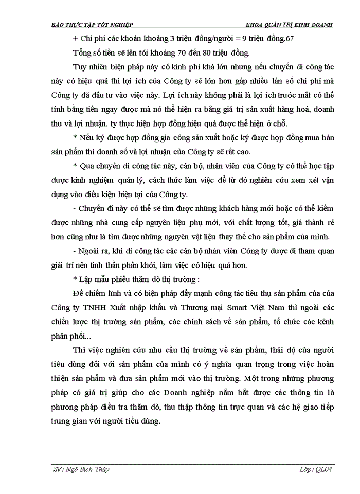 image for page Báo cáo Công ty Trách nhiệm hữu hạn Xuất nhập khẩu và Thương mại Smart Việt Nam