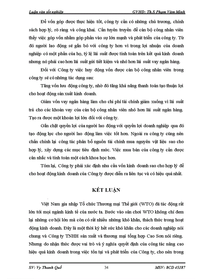 image for page Một số biện pháp nhằm nâng cao hiệu quả kinh doanh ở Công ty Trách nhiệm hữu hạn Sản xuất và Thương mại tổng hợp Cao Sơn