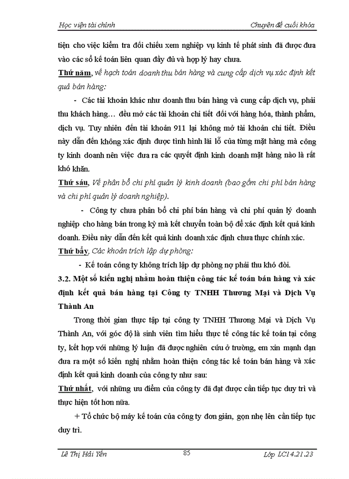 image for page THS Tổ chức công tác kế toán bán hàng và xác định kết quả bán hàng tại Công ty Trách nhiệm hữu hạn Thương Mại và Dịch Vụ Thành An