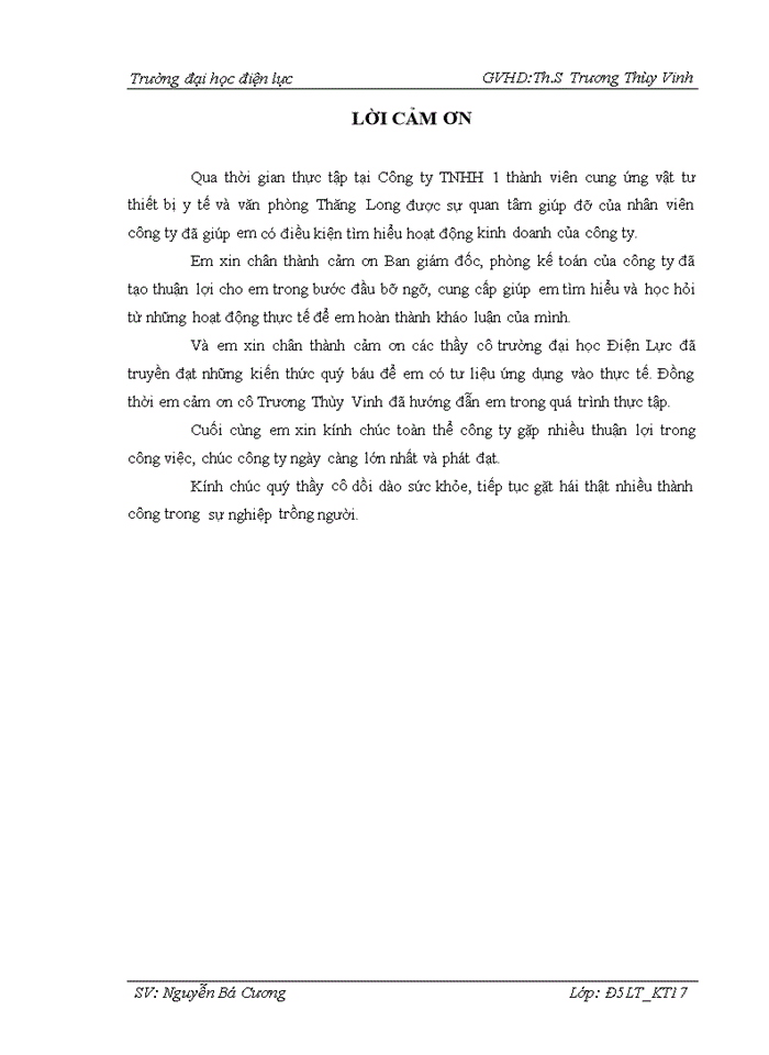 image for page Kế toán bán hàng Công ty Trách nhiệm hữu hạn 1 thành viên cung ứng vật tư thiết bị y tế và văn phòng Thăng Long