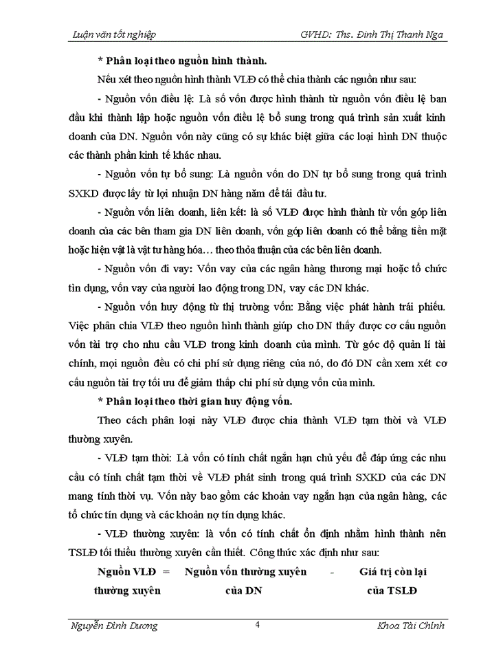 image for page Vốn lưu động và các giải pháp nâng cao hiệu quả sử dụng vốn lưu động tại Công ty Cổ phần Thương mại Viglacera
