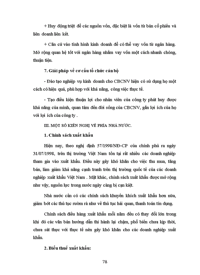 image for page Hoạt động kinh doanh xuất nhập khẩu và Marketing xuất khẩu tại công ty XNhập khẩu Nam Hà Nội