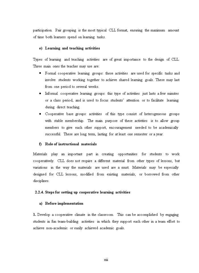 image for page APPLYING COOPERATIVE LEARNING IN ORGANIZING GROUPS TO INCREASE STUDENTS PARTICIPATION IN SPEAKING LESSONS FOR SECOND YEAR ENGLISH MAJORS AT COLLEGE OF TRADE Tiếng Anh
