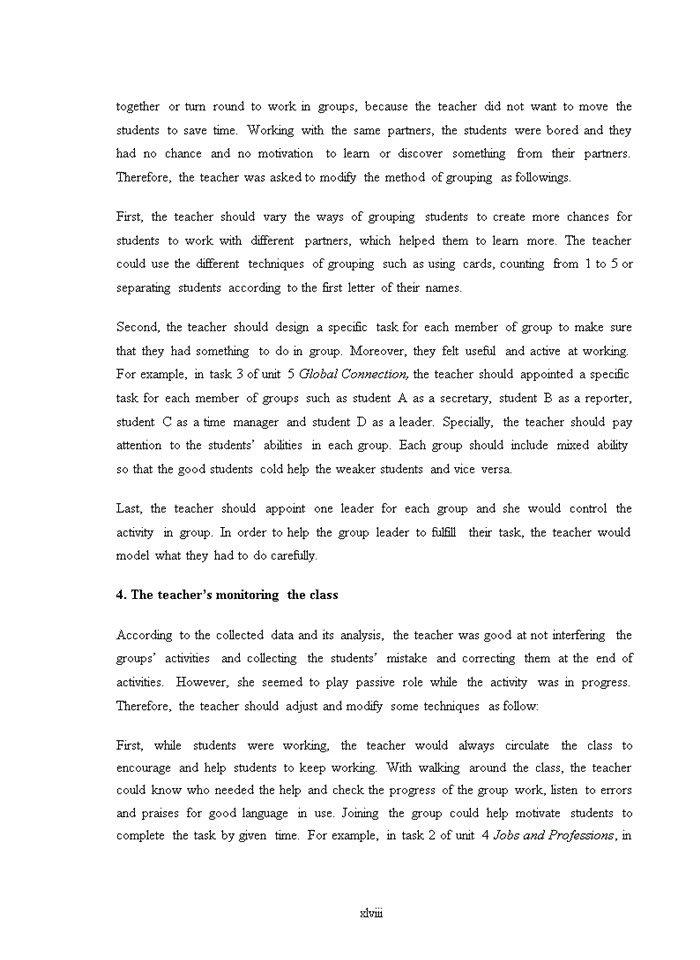 image for page APPLYING COOPERATIVE LEARNING IN ORGANIZING GROUPS TO INCREASE STUDENTS PARTICIPATION IN SPEAKING LESSONS FOR SECOND YEAR ENGLISH MAJORS AT COLLEGE OF TRADE Tiếng Anh