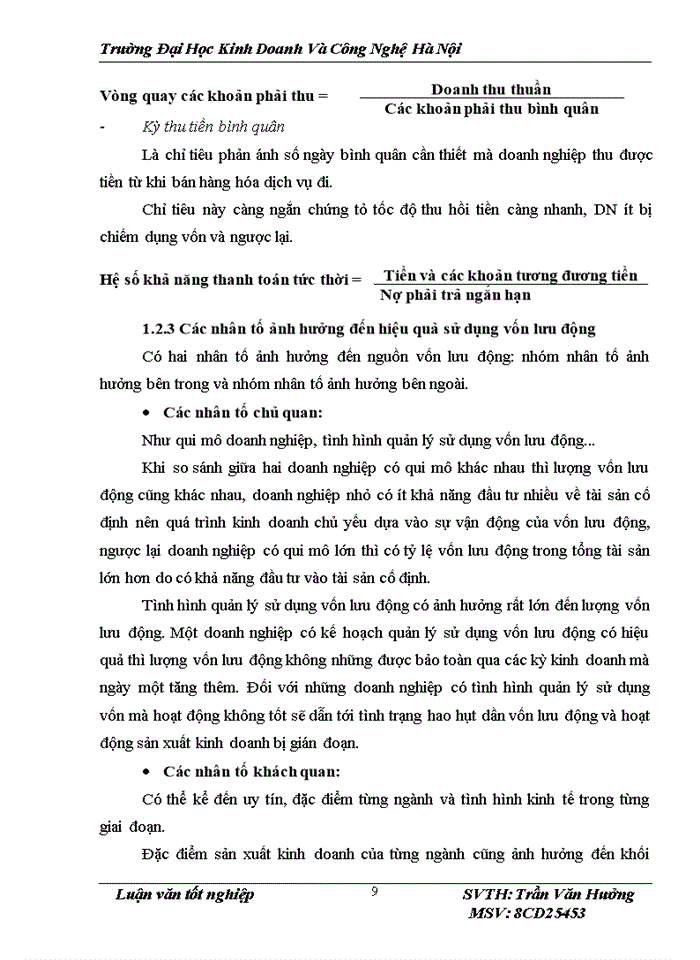 image for page Một số giải pháp nâng cao hiệu quả sử dụng vốn lưu động tại công ty Cổ phần XNhập khẩu và Thương mại Hoàng Minh