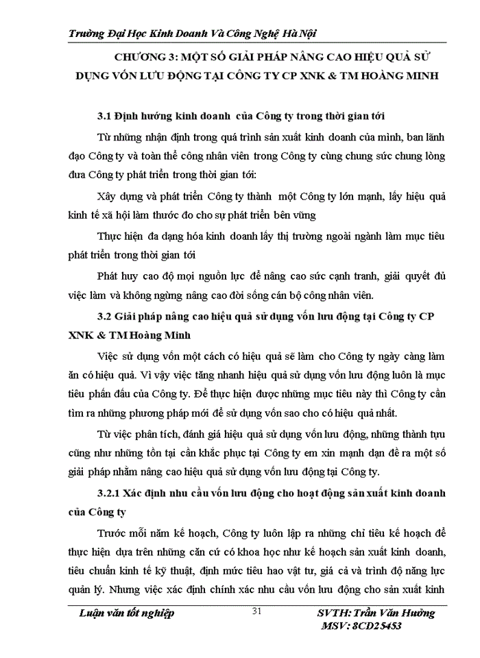 image for page Một số giải pháp nâng cao hiệu quả sử dụng vốn lưu động tại công ty Cổ phần XNhập khẩu và Thương mại Hoàng Minh
