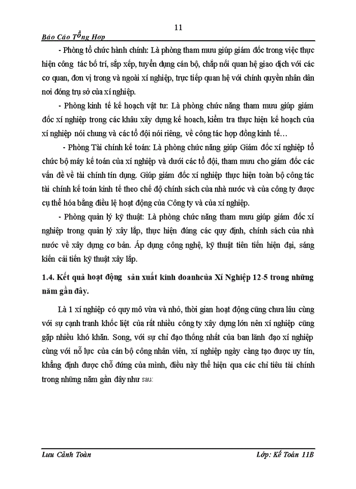 image for page Tæ chøc c ng t c kÕ to n tËp hîp chi phÝ s n xuÊt vµ tÝnh gi thµnh s n phÈm x y l p t i xÝ nghiÖp S ng µ 12 5