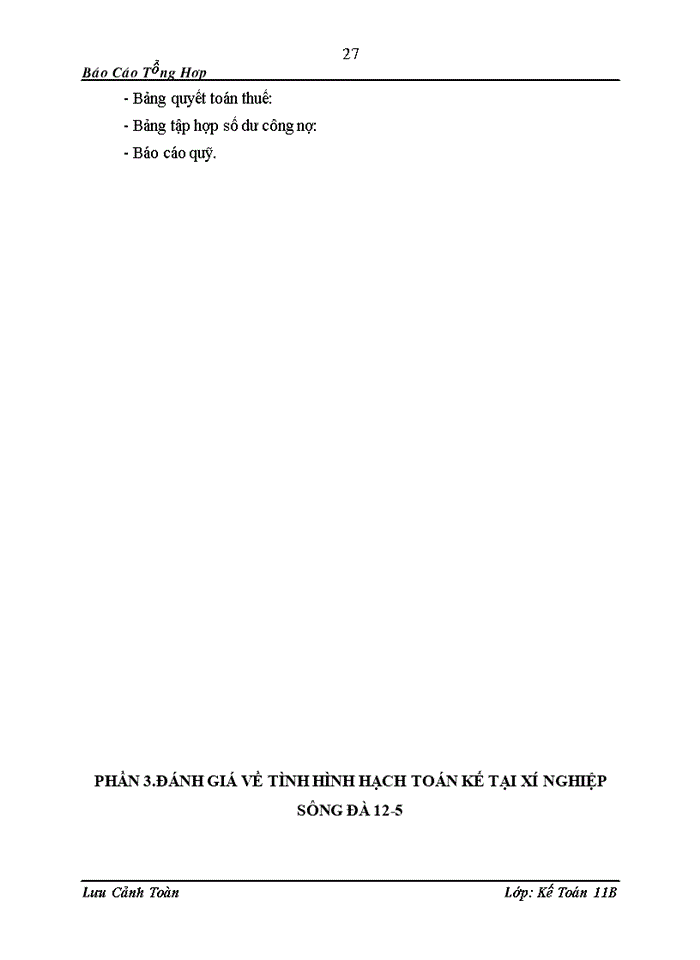 image for page Tæ chøc c ng t c kÕ to n tËp hîp chi phÝ s n xuÊt vµ tÝnh gi thµnh s n phÈm x y l p t i xÝ nghiÖp S ng µ 12 5