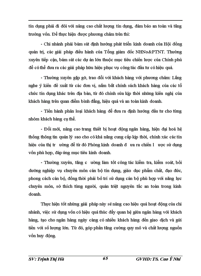 image for page Giải pháp tăng cường huy động vốn tại ngân hàng Nông Nghiệp và Phát triển nông thôn - chi nhánh Nam Hà Nội