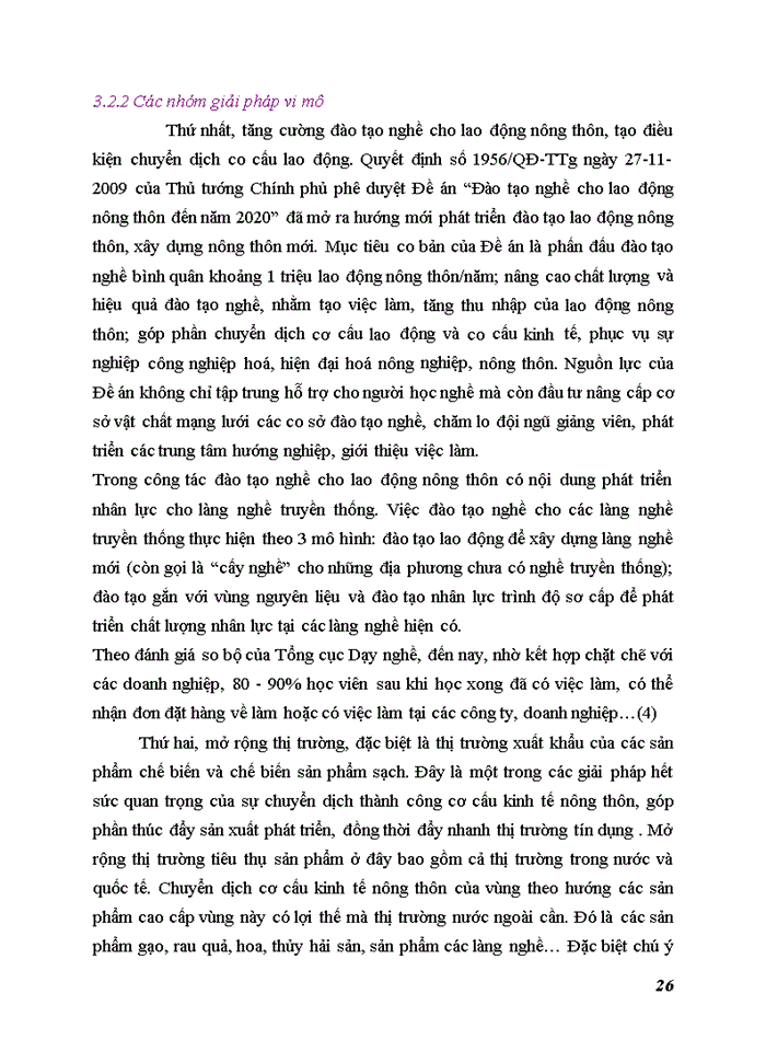 image for page Chuyển dịch cơ cấu ngành nông nghiệp ở các tỉnh đồng bằng Sông Hồng giai đoạn 2000-2010