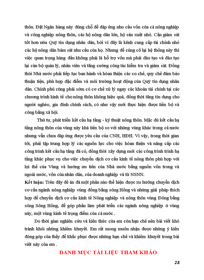 image for page Chuyển dịch cơ cấu ngành nông nghiệp ở các tỉnh đồng bằng Sông Hồng giai đoạn 2000-2010