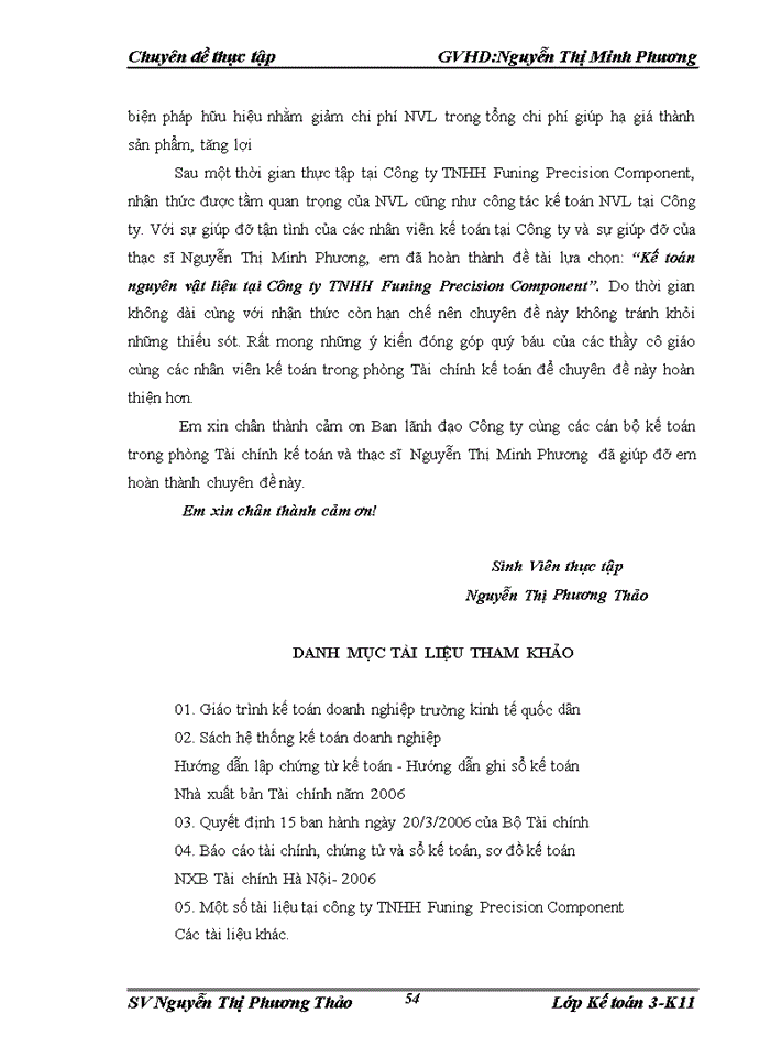 image for page Kế toán nguyên vật liệu tại công ty Trách nhiệm hữu hạn Funing Precision Component