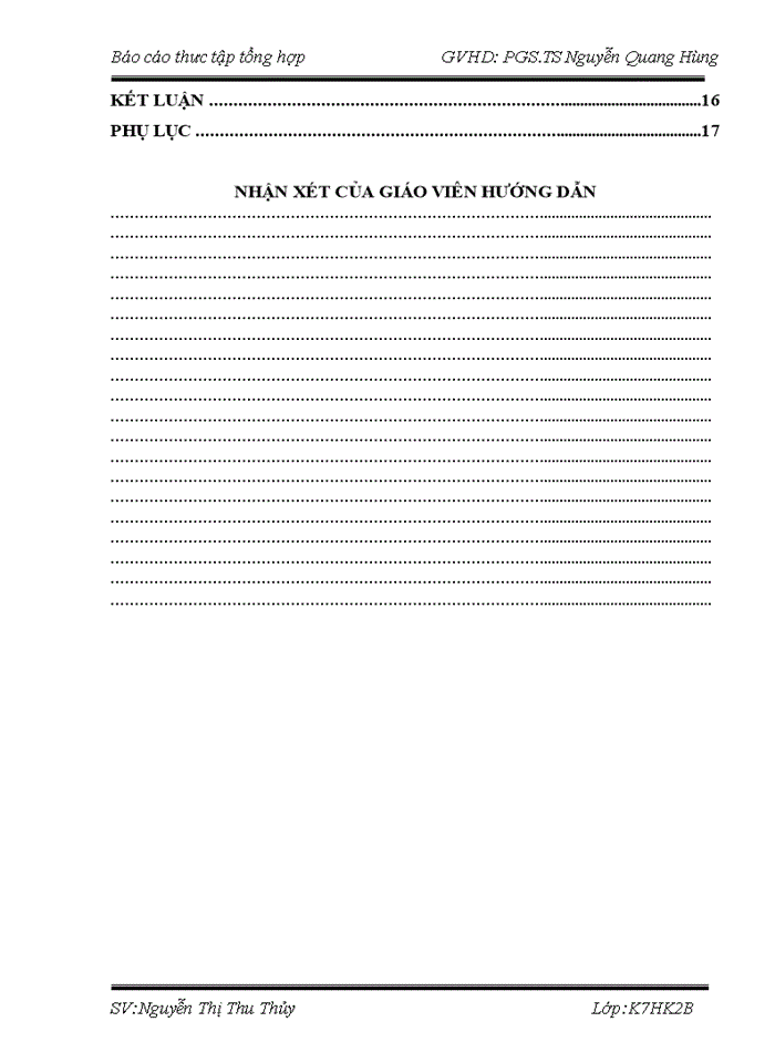 image for page Báo cáo Công ty Trách nhiệm hữu hạn Hướng Thành