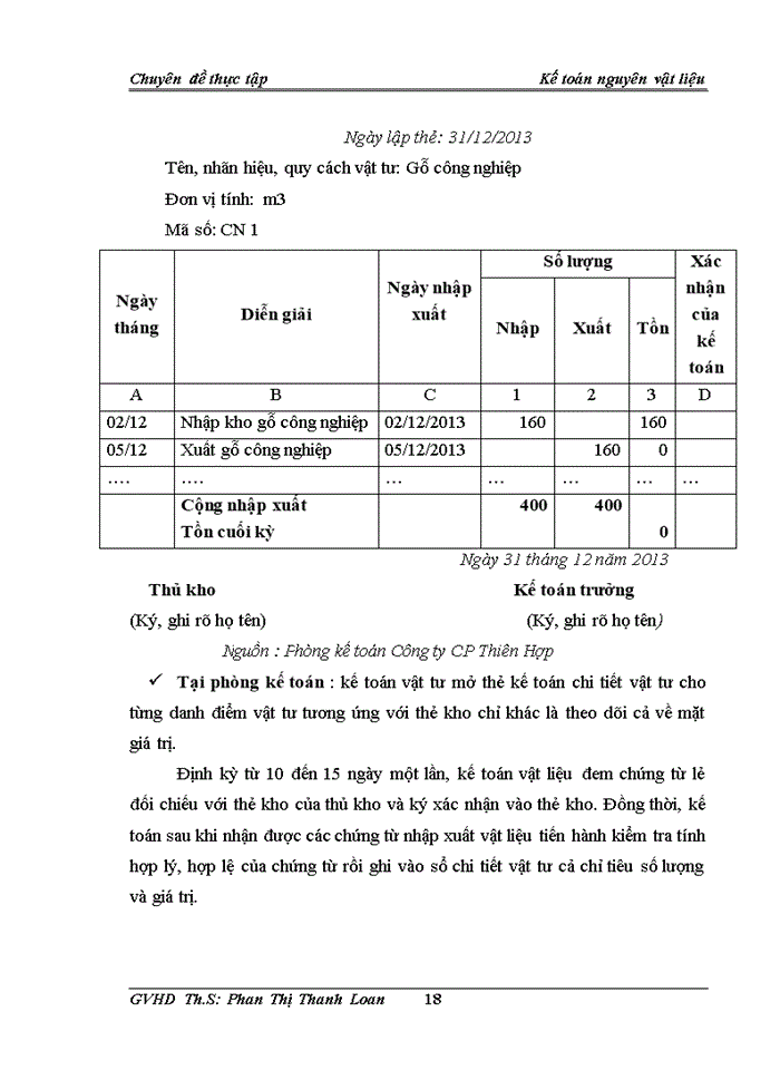 image for page Hoàn thiện kế toán Nguyên vật liệu tại Công ty Cổ phần Thiên Hợp