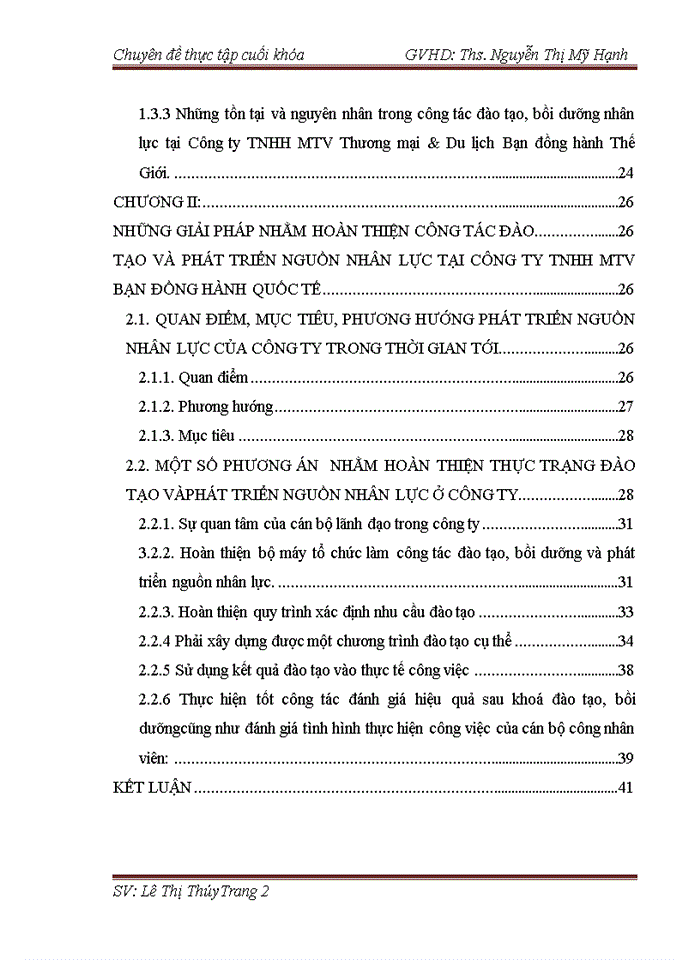 image for page HOÀN THIỆN CÔNG TÁC ĐÀO TẠO VÀ PHÁT TRIỂN NGUỒN NHÂN LỰC TẠI CÔNG TY Trách nhiệm hữu hạn MỘT THÀNH VIÊN THƯƠNG MẠI và DU LỊCH BẠN ĐỒNG HÀNH THẾ GIỚI