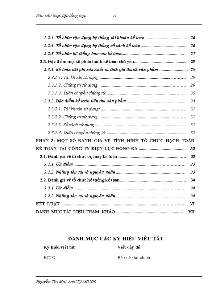 image for page Báo cáo TỔ CHỨC BỘ MÁY KẾ TOÁN VÀ HỆ THỐNG KẾ TOÁN TẠI CÔNG TY ĐIỆN LỰC ĐỐNG ĐA