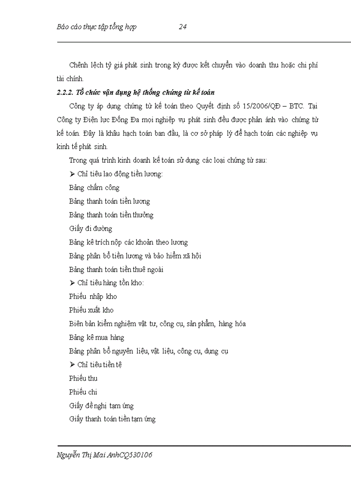 image for page Báo cáo TỔ CHỨC BỘ MÁY KẾ TOÁN VÀ HỆ THỐNG KẾ TOÁN TẠI CÔNG TY ĐIỆN LỰC ĐỐNG ĐA