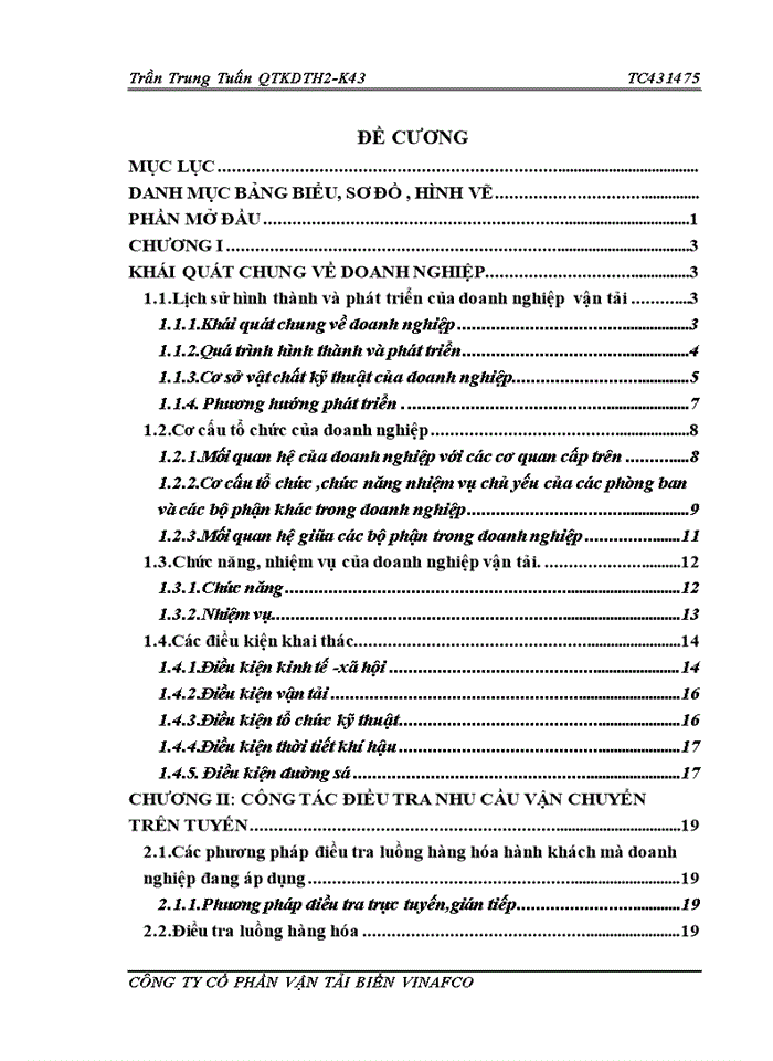 image for page Báo cáo Công ty Cổ Phần vận tải biển VINAFCO