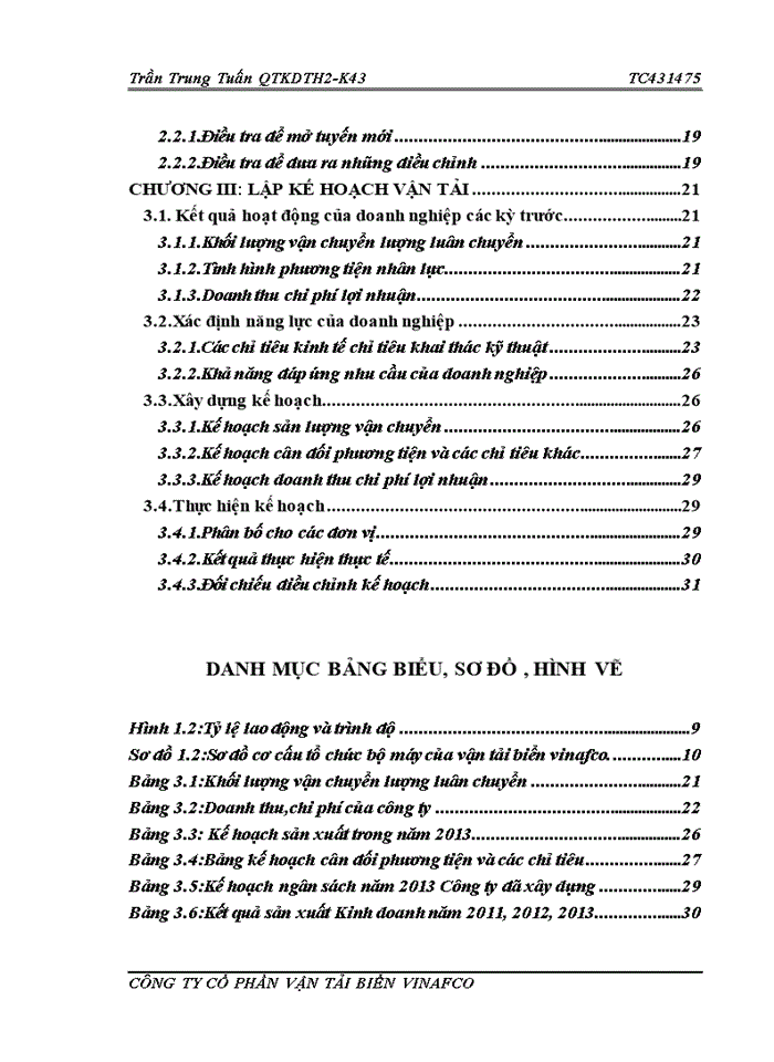image for page Báo cáo Công ty Cổ Phần vận tải biển VINAFCO