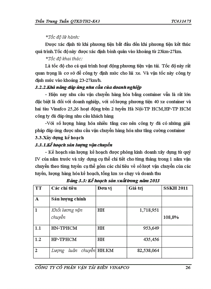 image for page Báo cáo Công ty Cổ Phần vận tải biển VINAFCO
