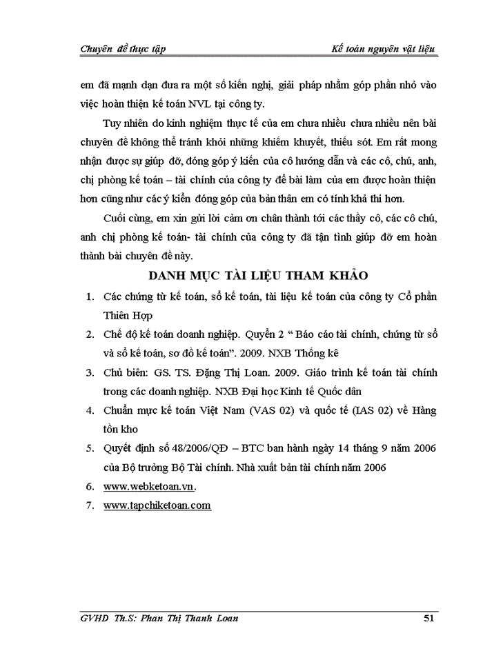 image for page Hoàn thiện kế toán Nguyên vật liệu tại Công ty Cổ phần Thiên Hợp