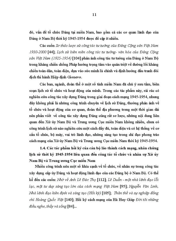 image for page Quá trình xây dựng tổ chức và hoạt động của Xứ ủy Nam Bộ và Trung ương Cục miền Nam 1945-1954