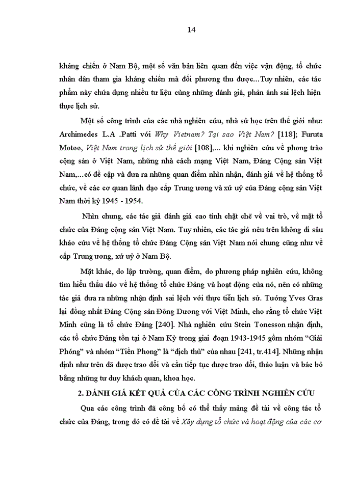 image for page Quá trình xây dựng tổ chức và hoạt động của Xứ ủy Nam Bộ và Trung ương Cục miền Nam 1945-1954