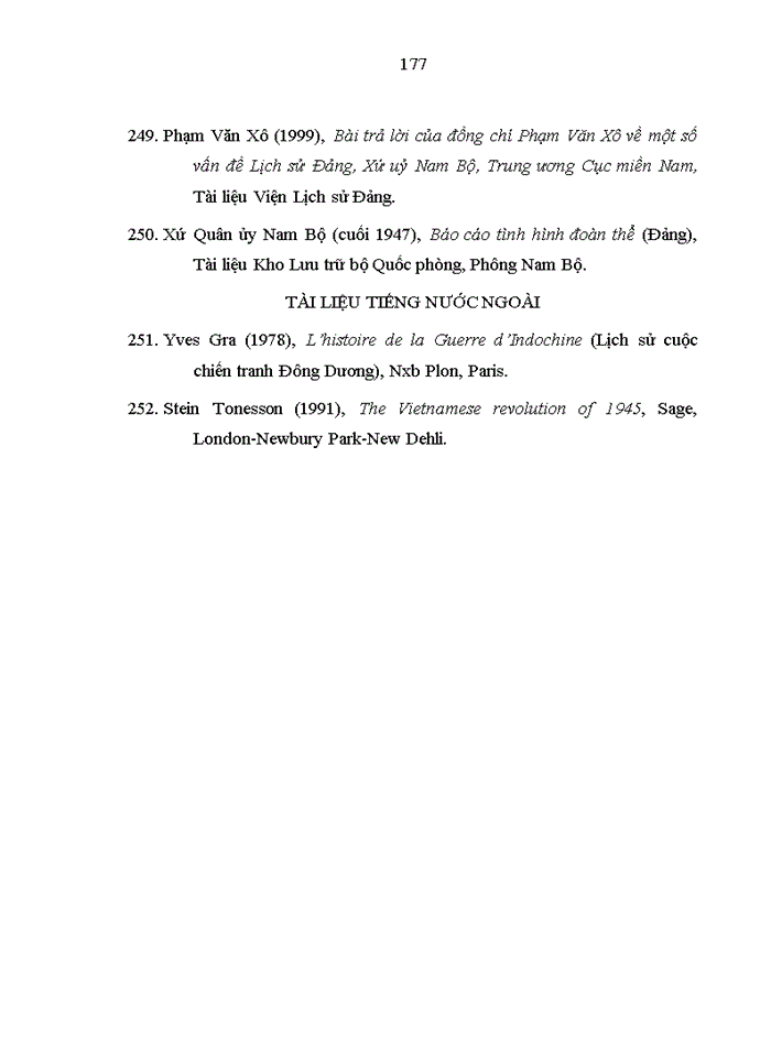 image for page Quá trình xây dựng tổ chức và hoạt động của Xứ ủy Nam Bộ và Trung ương Cục miền Nam 1945-1954