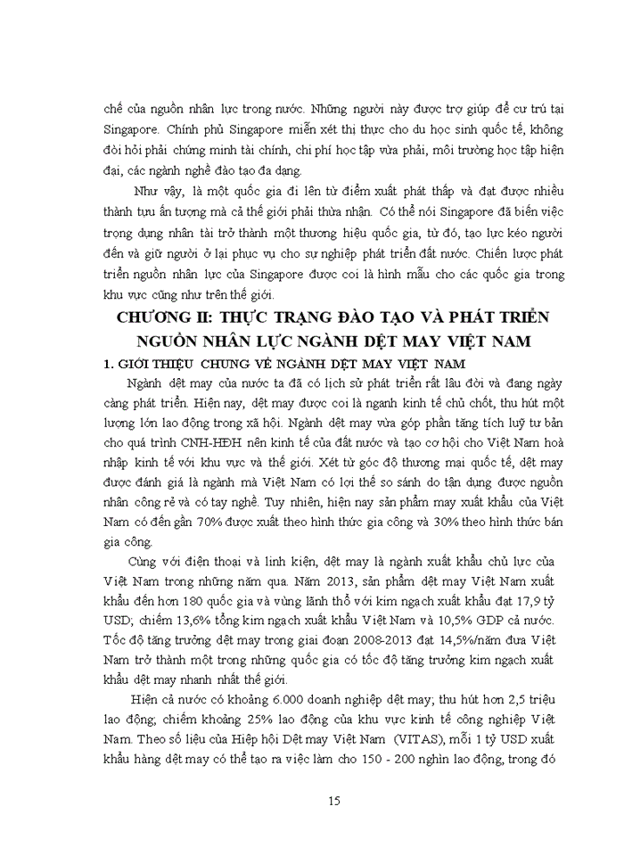 image for page Đào tạo và phát triển nguồn nhân lực cho ngành dệt may Việt Nam