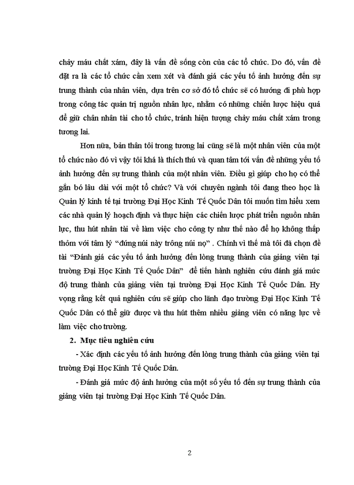 image for page Đánh giá các yếu tố ảnh hưởng đến lòng trung thành của giảng viên tại trường Đại Học Kinh Tế Quốc Dân