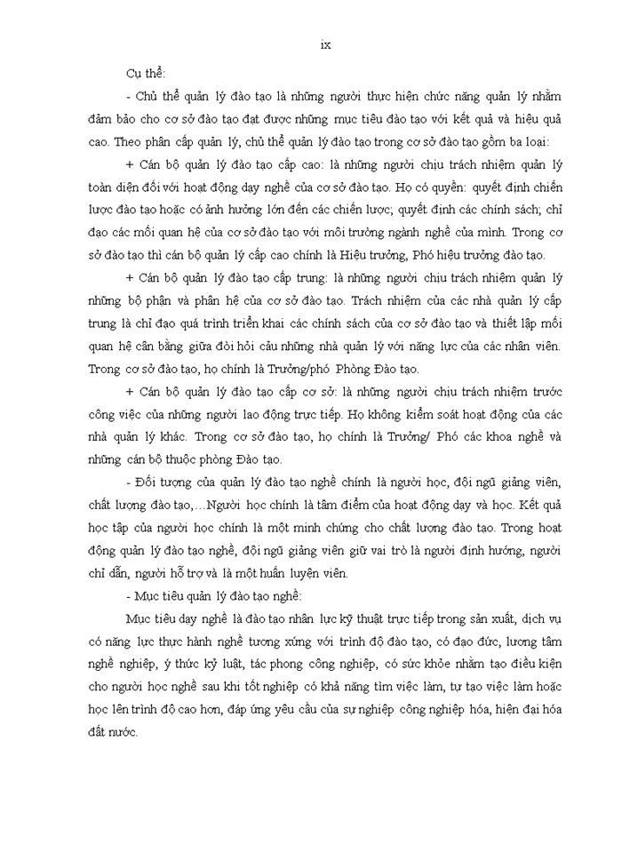 image for page THS Hoàn thiện quản lý đào tạo nghề của Trường Đào tạo Bồi dưỡng Cán bộ Công Thương TW