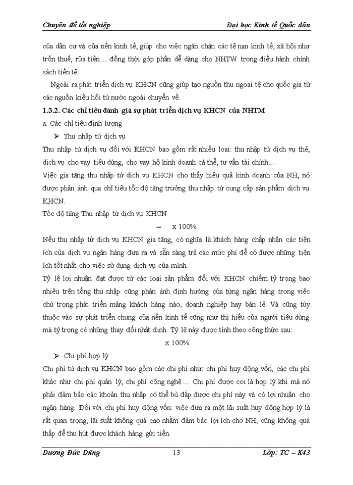 image for page Phát triển dịch vụ khách hàng cá nhân tại ngân hàng TMCổ phần Ngoại thương Việt Nam - Thực trạng và giải pháp