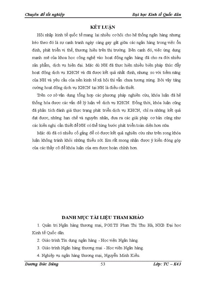 image for page Phát triển dịch vụ khách hàng cá nhân tại ngân hàng TMCổ phần Ngoại thương Việt Nam - Thực trạng và giải pháp